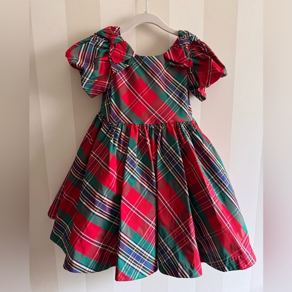 janie and jack formal dress Janie and Jack | Bow Ponte Dress main image 0